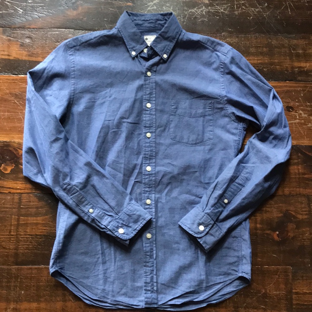 Chambray denim men’s shirt